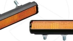 Point Pedal Reflectors Screw-On 2 Pieces
