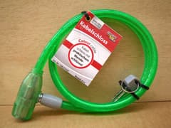 Point Cable Bike Lock 80cm Green