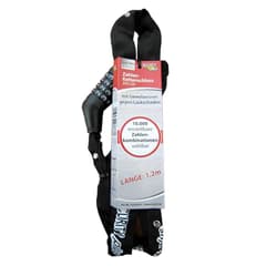 Point Combination Chain Bike Lock 120cm Black 