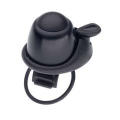 Point Bike Bell with XXL Attachement Strap Black