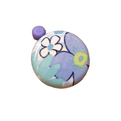 Point Turquoise Flower Bike Bell