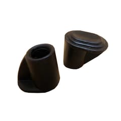 Point Central Kick Stand Rubber Foot 1pc Black