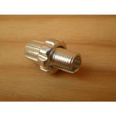 Point Brake Cable Barrel Adjuster Silver M10