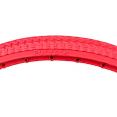 Greentyre Polyair Solid Tyre Red 20x1.75 Internal Rim Width 19-21mm ETRTO 44-406