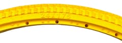 Greentyre Polyair Solid Tyre Yellow 24x1.75 Internal Rim Width 29-31mm ETRTO 44-507