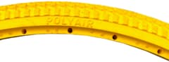 Greentyre Polyair Solid Tyre Yellow 24x1.75 Internal Rim Width 29-31mm ETRTO 44-507