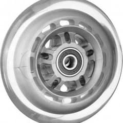 Olympique Transparent Skate Wheel 100x24 mm with 8 mm Axle
