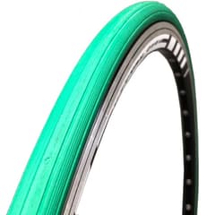 Greentyre Racer Solid Tyre Green 700x20C Internal Rim Width 12.5-14mm ETRTO 20-622