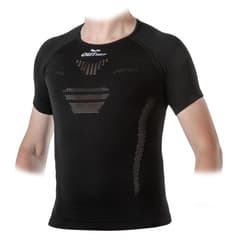 Outwet Rebel2 Short Sleeve Close Mesh Base Layer Black