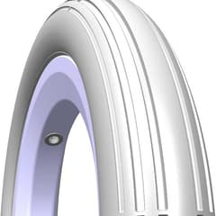 Rolko Grey Lined Solid Wheelchair Tyre 8x1 1/4 - ETRTO 32-137