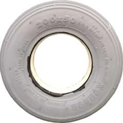 Impac Xsence Tyre with Foam Insert 200x50 8x2 CY240 Grey For rim with a width of 28mm in 2 Parts