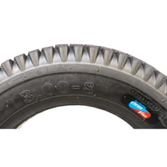 Impac Xsense Tyre with Foam Insert 3.00-8 4PR CY145 Black For rim with a width of 46mm in 2 parts