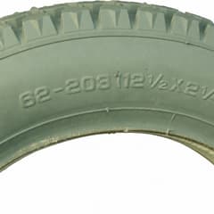 Olympique Foam-Filled Grey Block Tyre 12 1/2x2 1/4 for Split Rim