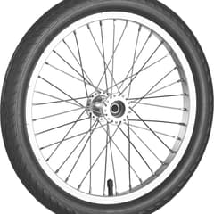 ROLKO 20 Inch Bare Spoked Wheel with Aluminium Rim