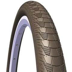 Mitas Cityhopper Rigid Tyre 26x2.00 Clasic AntiPuncture Brown Reflex - ETRTO 52-559