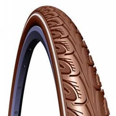 Mitas Hook 700x40C Rigid Tyre V69 Brown Reflex - ETRTO 40-622