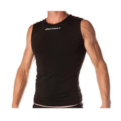 Outwet Shark1 Sleeveless Base Layer Black
