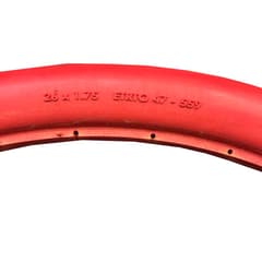 Greentyre City Slick Solid Tyre Red 26x1.75 Internal Rim Width 18-20mm ETRTO 47-559