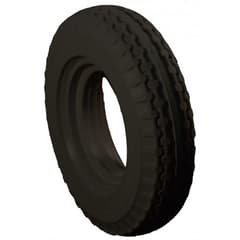 Greentyre Snow Solid Tyre Black 3.00-8 Internal Rim Width 51-53mm