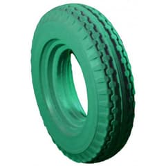 Greentyre Snow Solid Tyre Green 3.00-8 Internal Rim Width 51-53mm