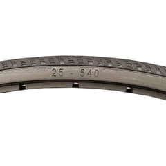 Greentyre Sport Solid Tyre Black 24x1.00 ETRTO 25-540 Internal Rim Width 17-19mm