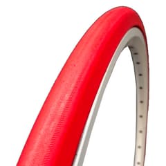 Greentyre Sport Solid Tyre Red 24x1.00 ETRTO 25-540 Internal Rim Width 17-19mm