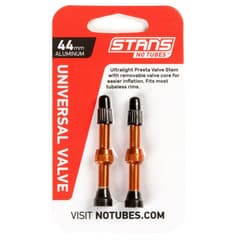 Notubes Tubeless Valves 44mm Orange Pack of 2