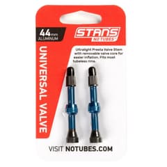 Notubes Tubeless Valves 44mm Blue Pack of 2