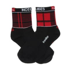 Notubes Bamboo Socks Black Red Size XL 46+
