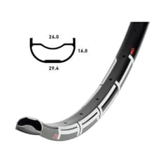 Notubes MTB 26" ZTR ARCH MK3 Rim Black 28 Holes
