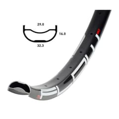 Notubes ZTR Flow MK3 MTB Rim 29" 32 Holes Black