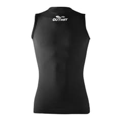 Outwet Stelvio1 Sleeveless Base Layer Black One Size