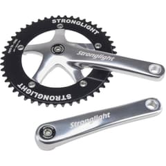 Stronglight Track 2000 Chainset JIS 5 Arms Black 172.5mm 46 Teeth