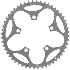 Stronglight Type S Compact External Chainring 2x9/10S Silver 50 Teeth
