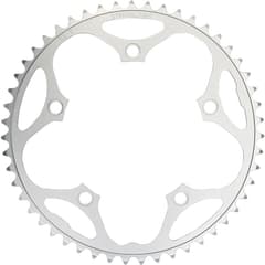 Stronglight Type S External Chainring PCD130 2x9/10S Silver 5083 51 Teeth