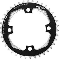 Spécialités T.A. Blade 9 Speed 38T 104mm Chainring, Black
