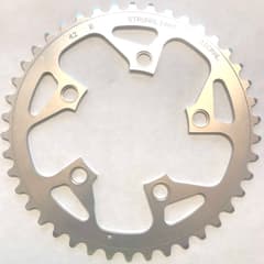 Stronglight Zicral 42T 94mm Internal Chainring, Silver