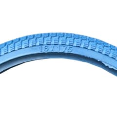 Greentyre Tornado Solid Tyre Blue 16x1.75 Internal Rim Width 23-26mm ETRTO 47-305