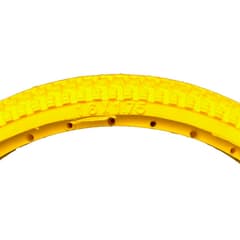 Greentyre Tornado Solid Tyre Yellow 16x1.75 Internal Rim Width 23-26mm ETRTO 47-305