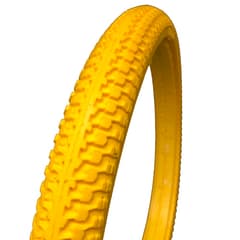 Greentyre Tornado Solid Tyre Yellow 16x1.75 Internal Rim Width 23-26mm ETRTO 47-305