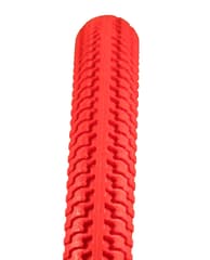 Greentyre Tornado Solid Tyre Red 16x1.75 Internal Rim Width 23-26mm ETRTO 47-305