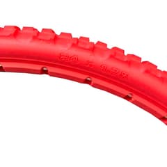 Greentyre Tracker Solid Tyre Red 24x1.75 Internal Rim Width 23-25mm ETRTO 47-507