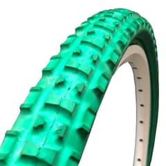 Greentyre Tracker Solid Tyre Green 24x1.75 Internal Rim Width 23-25mm ETRTO 47-507