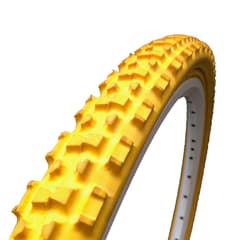 Greentyre Tracker Solid Tyre Yellow 26x1.75 Internal Rim Width 19-22mm ETRTO 47-559