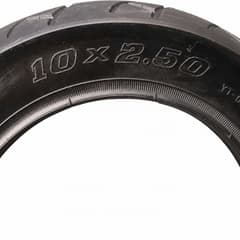 WD Yida Black Scooter Tyre 10x2.50 - ETRTO 60-152