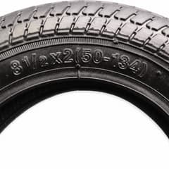 Yun Yang Scooter Tyre 8 1/2x2 Black - ETRTO 50-134