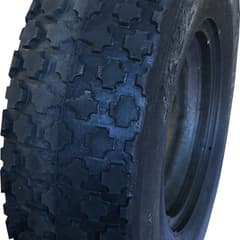 Greentyre Flat Free True Temper Solid Tyre 4.80/4.00-8 Black - 400x100