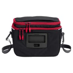 Vaude Road 1 Front Handlebar Bag Black Red 6L