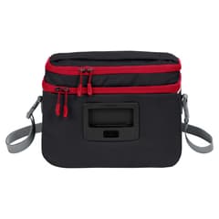 Vaude Road 2 Front Handlebar Bag Black Red 8L