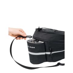 Vaude Silkroad L Rear Rack Bag Black 11L Snap-It